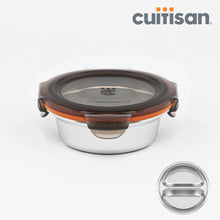 Load image into Gallery viewer, Partition Stainless Microwave-safe Lunch Box - Round No. 1 (150ml)