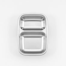 Load image into Gallery viewer, Partition Stainless Microwave-safe Lunch Box - Rectangle No. 2 (370ml)