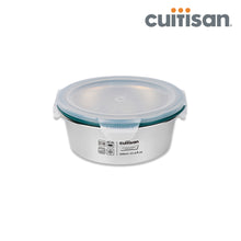 Load image into Gallery viewer, Simple Stainless Microwave-safe Lunch Box - Round 640ml