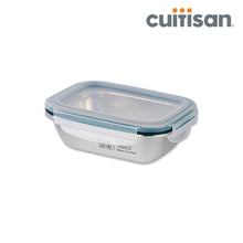 Load image into Gallery viewer, Simple Stainless Microwave-safe Lunch Box - Rectangle 300ml