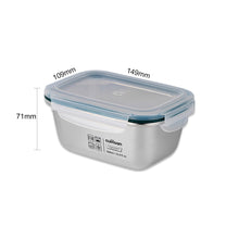 Load image into Gallery viewer, Simple Stainless Microwave-safe Lunch Box - Rectangle 500ml