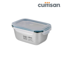 Load image into Gallery viewer, Simple Stainless Microwave-safe Lunch Box - Rectangle 500ml