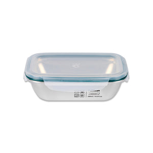 Simple Stainless Microwave-safe Lunch Box - Rectangle 580ml