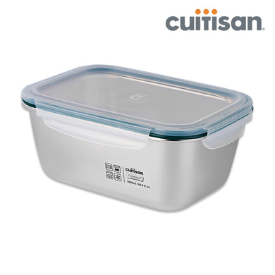 Simple Stainless Microwave-safe Lunch Box - Rectangle 1800ml