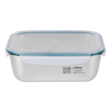 Load image into Gallery viewer, Simple Stainless Microwave-safe Lunch Box - Rectangle 2800ml