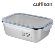 Load image into Gallery viewer, Simple Stainless Microwave-safe Lunch Box - Rectangle 2800ml
