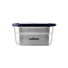 Load image into Gallery viewer, Square Stainless Microwave-safe Lunch Box 400ml