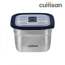 Load image into Gallery viewer, Square Stainless Microwave-safe Lunch Box 530ml
