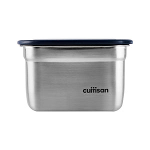 Square Stainless Microwave-safe Lunch Box 1600ml