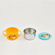 Load image into Gallery viewer, Baby Feeding Bowl - 650ml YELLOW