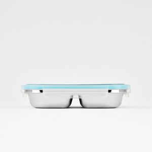 Baby 3-Compartment Food Tray - 750ml BLUE