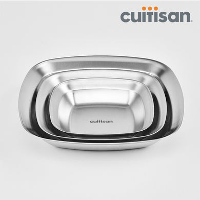 Cuitisan Square Plates (S/M/L - 3p Set)