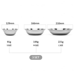 Cuitisan Round Plates (S/M/L - 3p Set)