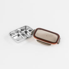 Load image into Gallery viewer, Partition Stainless Microwave-safe Lunch Box - Rectangle No. 1 (220ml)