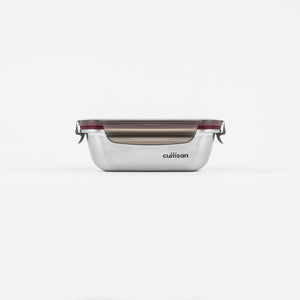 Flora Stainless Microwave-safe Lunch Box - Rectangle 300ml
