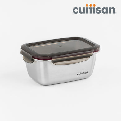 Flora Stainless Microwave-safe Lunch Box - Rectangle 980ml