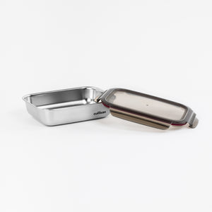 Flora Stainless Microwave-safe Lunch Box - Rectangle 1900ml