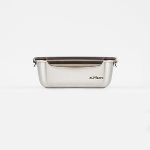 Flora Stainless Microwave-safe Lunch Box - Rectangle 2800ml