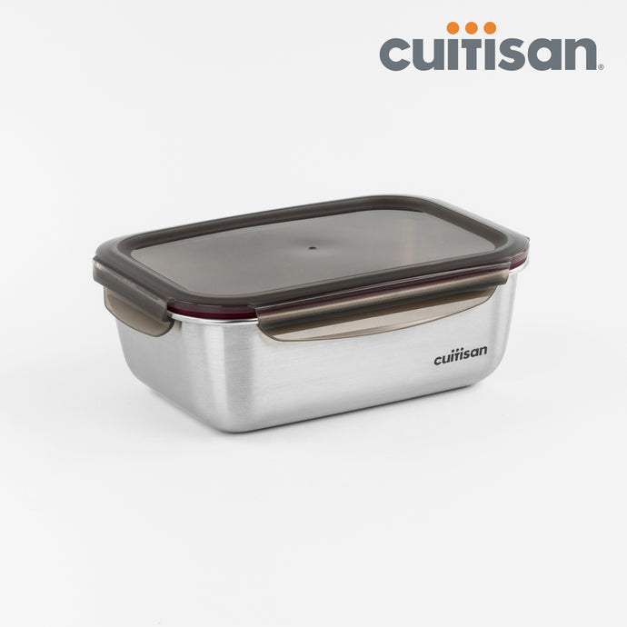 Flora Stainless Microwave-safe Lunch Box - Rectangle 2800ml