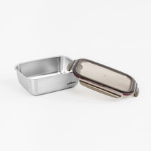 Load image into Gallery viewer, Flora Stainless Microwave-safe Lunch Box - Rectangle 2800ml