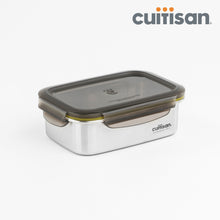 Load image into Gallery viewer, Signature Stainless Microwave-safe Lunch Box - Rectangle 680ml