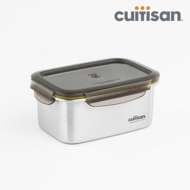 Signature Stainless Microwave-safe Lunch Box - Rectangle 1010ml
