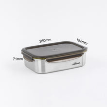 Load image into Gallery viewer, Signature Stainless Microwave-safe Lunch Box - Rectangle 2400ml