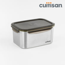 Load image into Gallery viewer, Signature Stainless Microwave-safe Lunch Box - Rectangle 4000ml.