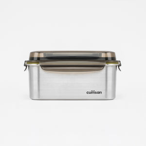 Signature Stainless Microwave-safe Lunch Box - Rectangle with Handle 3300ml