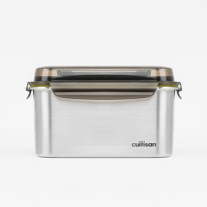 Signature Stainless Microwave-safe Lunch Box - Rectangle with Handle 4000ml