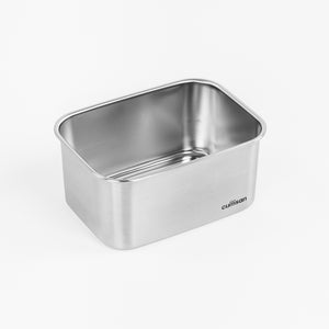 Signature Stainless Microwave-safe Lunch Box - Rectangle with Handle 4000ml
