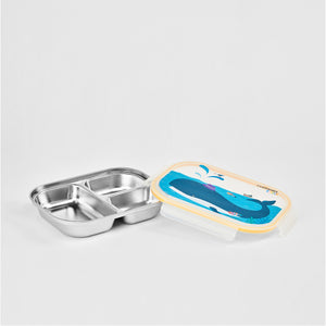 Baby 3-Compartment Food Tray - 750ml YELLOW